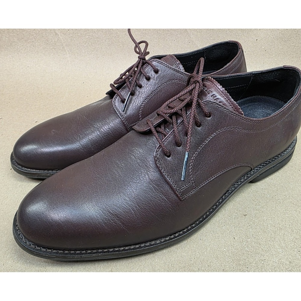 Cole Haan (Sz 8.5 M) Holland Grand Plain Toe Cordovan C30658 Men's Oxford Shoes